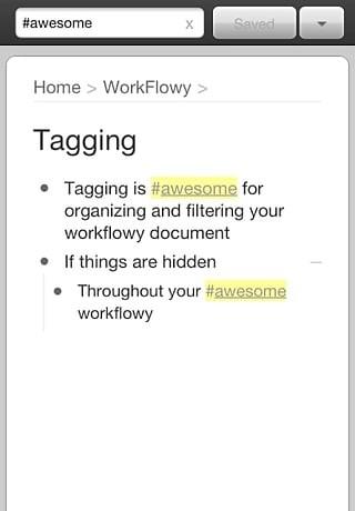 workflowy中文版  v3.4.9图4