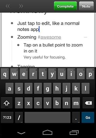 workflowy中文版  v3.4.9图2