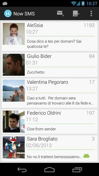 Now SMS  v2.2.7图1