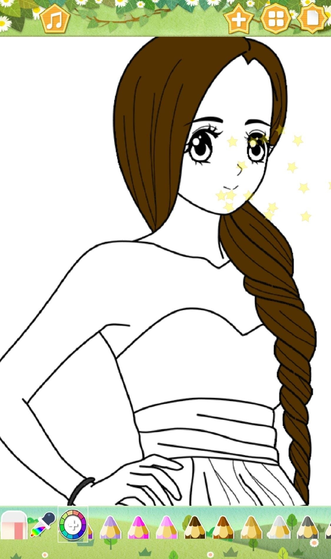 美少女涂色画  v8.0图2