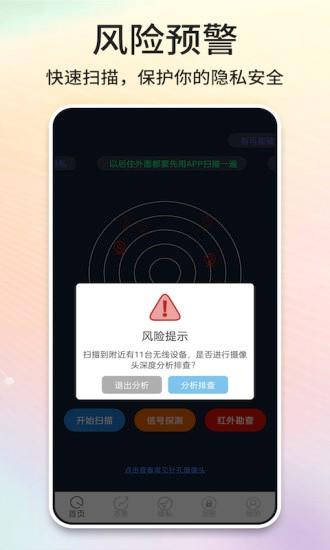 酒店摄像头探测器