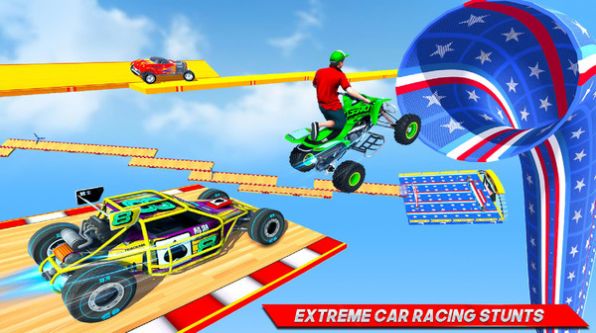 超级汽车跳跃特技  v1.27图3