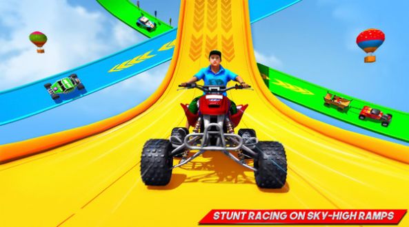 超级汽车跳跃特技  v1.27图2