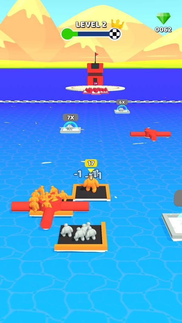 水上人群战争  v1.0图2