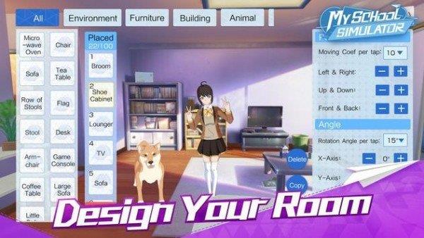 青春校园模拟器国际版(My  v0.1.165547图3