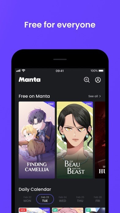 Manta漫画手机版  v3.45图3