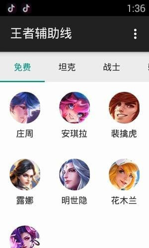 王者荣耀技能辅助线  v1.0图1