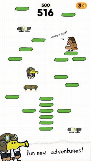 涂鸦跳跃2安卓版  v1.2.2图2