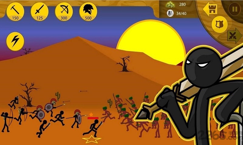 火柴人战争遗产FF召唤士兵破解版  v2023.3.6图1