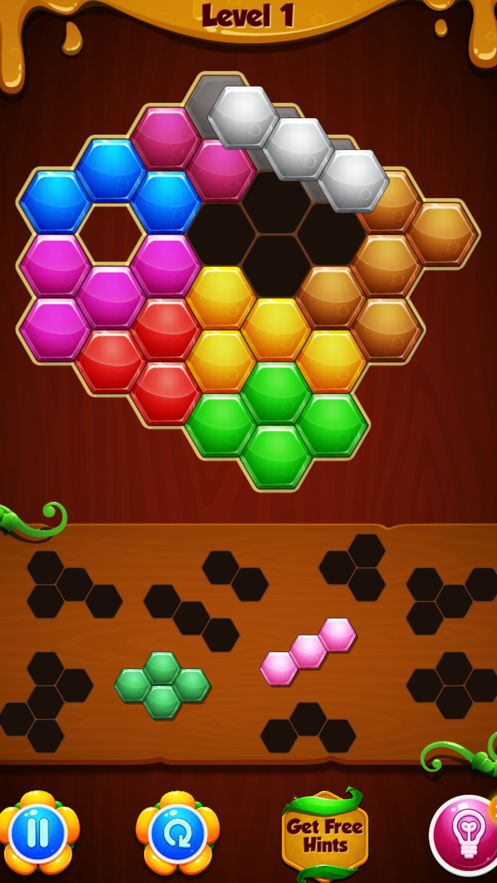 六角拼图块手机版  v1.0.0图2