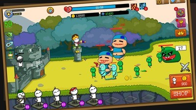 合并弓箭手破解版游戏(内置菜单)  v1.04图3