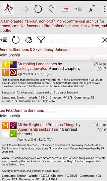ao3手机客户端安卓版  v1.2.5图1