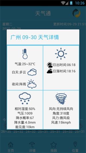Bibu天气通  v1.0图2